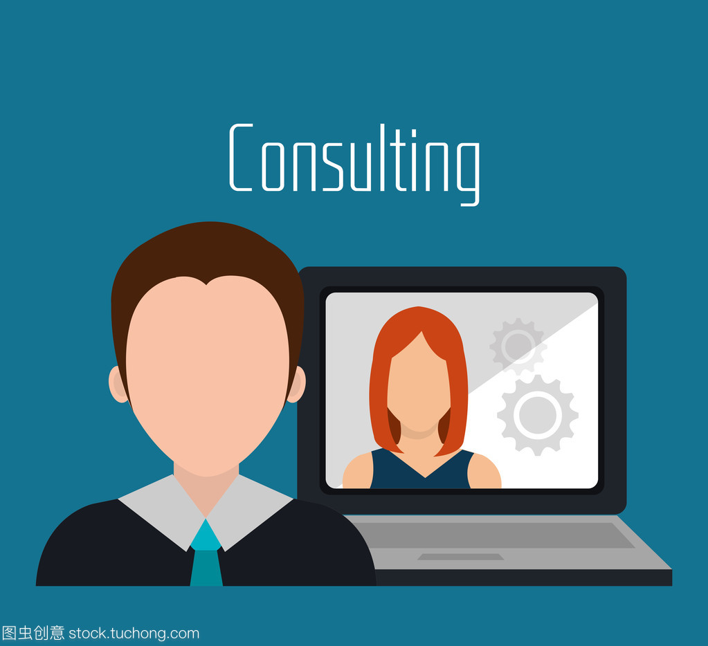Business consulting graphic